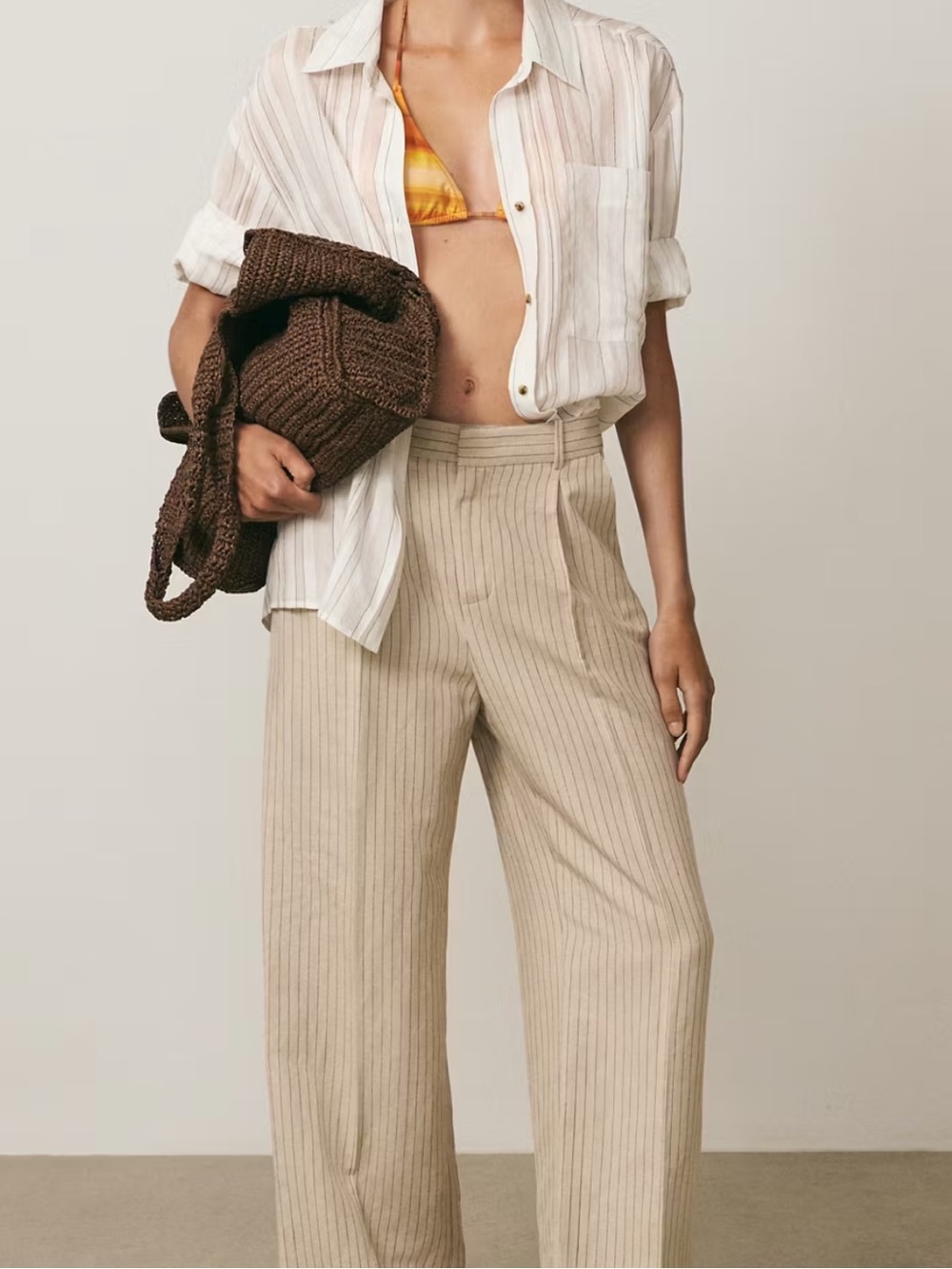 Mango Natural fibre shopper bag - Picture 3 of 4